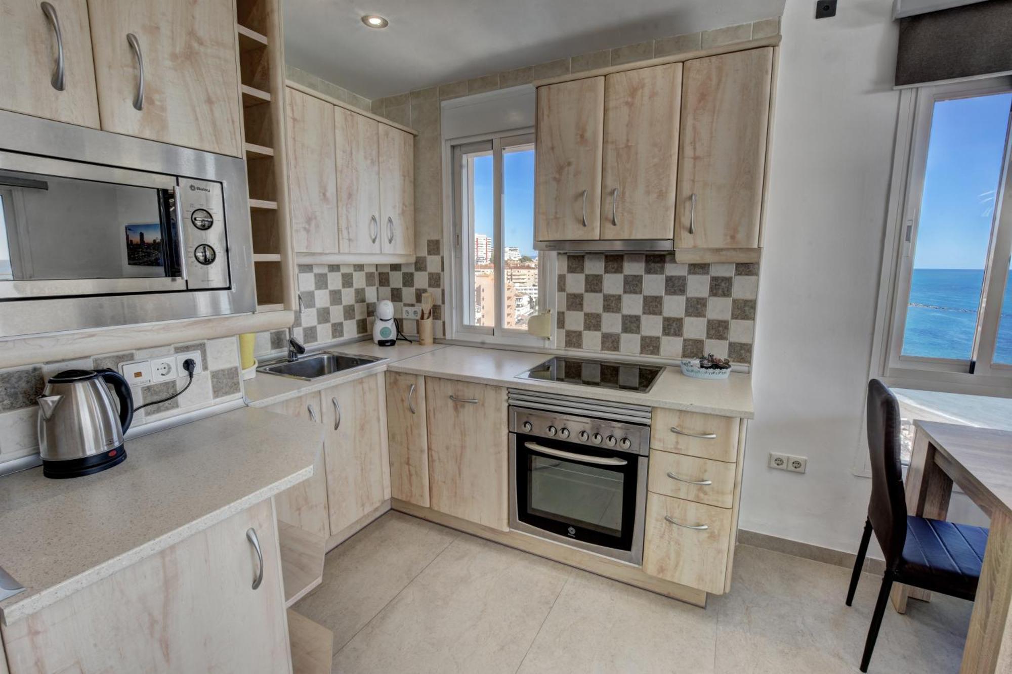 New Sunset Apartment - C&G Benal Beach Benalmádena Eksteriør bilde