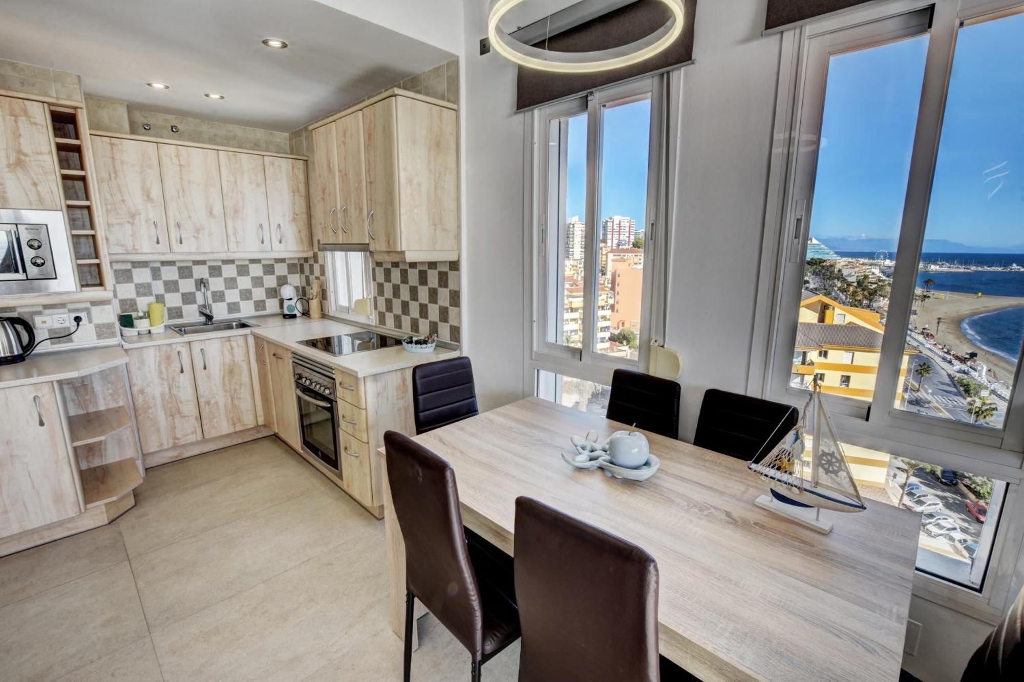 New Sunset Apartment - C&G Benal Beach Benalmádena Eksteriør bilde