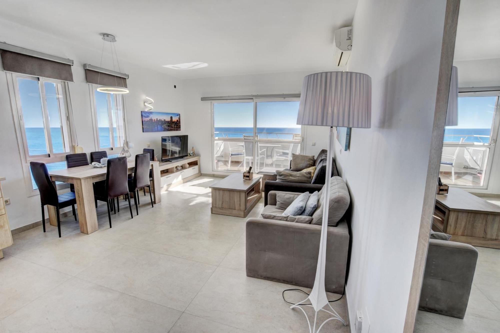 New Sunset Apartment - C&G Benal Beach Benalmádena Eksteriør bilde
